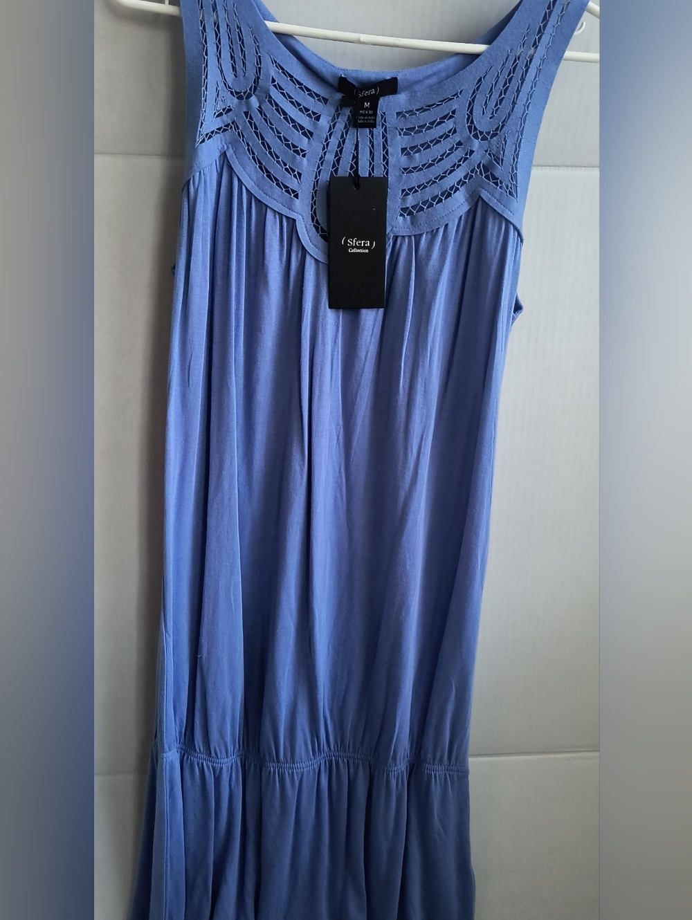 Women's Sfera Collection Sleeveless Dress Light Lavender Size Small